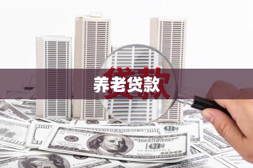武胜养老贷款