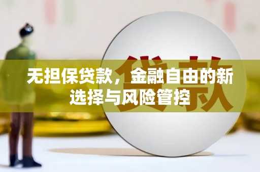 武胜无担保贷款，金融自由的新选择与风险管控