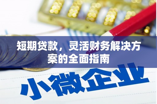 武胜短期贷款，灵活财务解决方案的全面指南