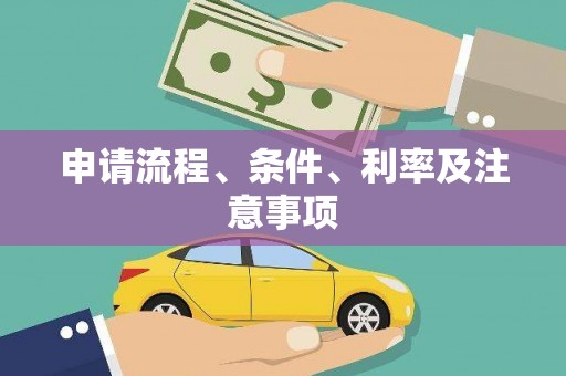 武胜申请流程、条件、利率及注意事项