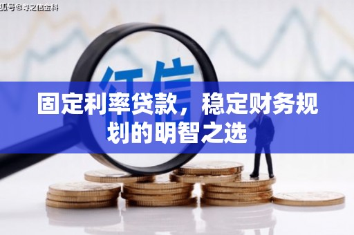 武胜固定利率贷款，稳定财务规划的明智之选