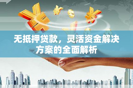 武胜无抵押贷款，灵活资金解决方案的全面解析