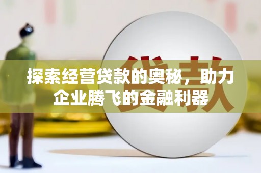 武胜探索经营贷款的奥秘，助力企业腾飞的金融利器