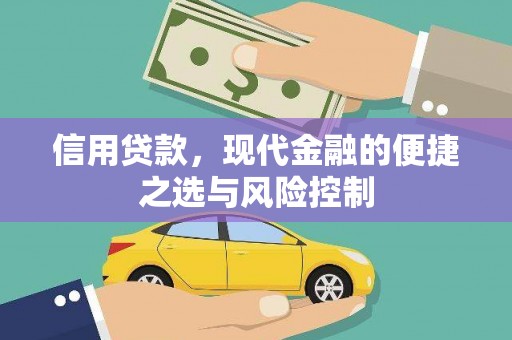 武胜信用贷款，现代金融的便捷之选与风险控制