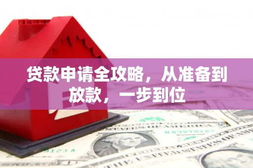 武胜贷款申请全攻略，从准备到放款，一步到位