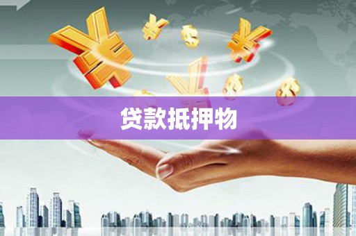 武胜贷款抵押物