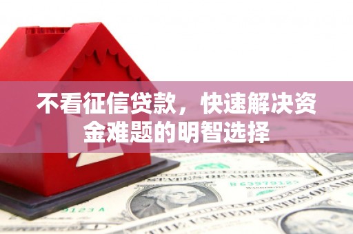 武胜不看征信贷款，快速解决资金难题的明智选择