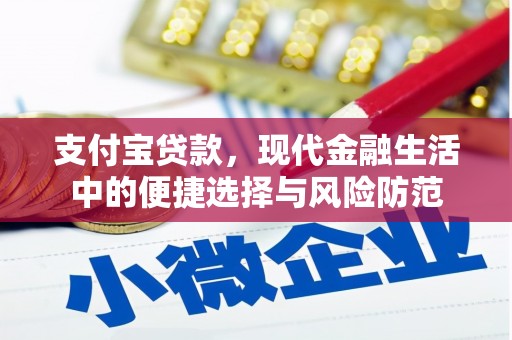 武胜支付宝贷款，现代金融生活中的便捷选择与风险防范