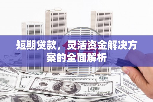 武胜短期贷款，灵活资金解决方案的全面解析