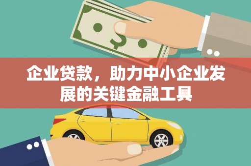 武胜企业贷款，助力中小企业发展的关键金融工具
