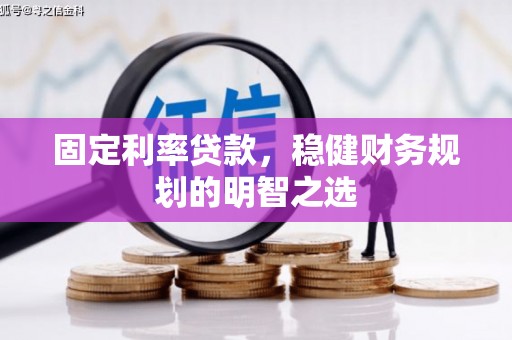 武胜固定利率贷款，稳健财务规划的明智之选