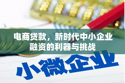 武胜电商贷款，新时代中小企业融资的利器与挑战