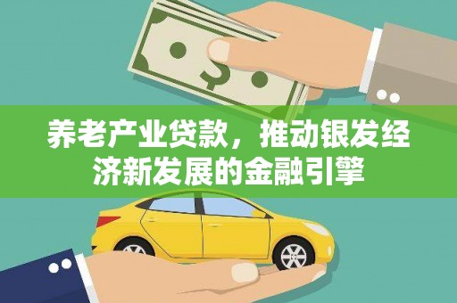 武胜养老产业贷款，推动银发经济新发展的金融引擎