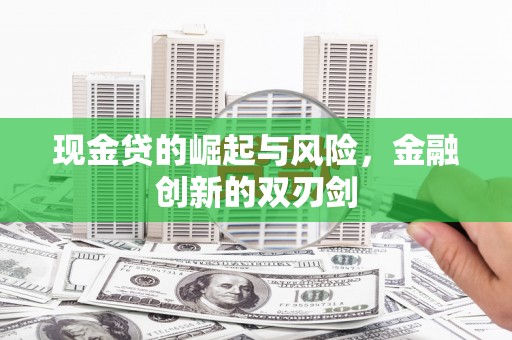 武胜现金贷的崛起与风险，金融创新的双刃剑