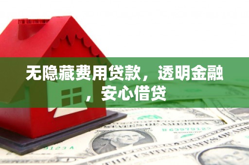 武胜无隐藏费用贷款，透明金融，安心借贷