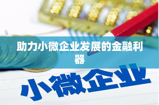 武胜助力小微企业发展的金融利器