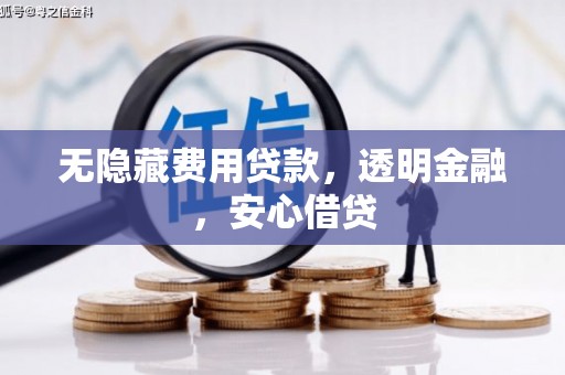 武胜无隐藏费用贷款，透明金融，安心借贷