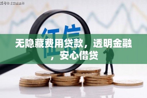 武胜无隐藏费用贷款，透明金融，安心借贷