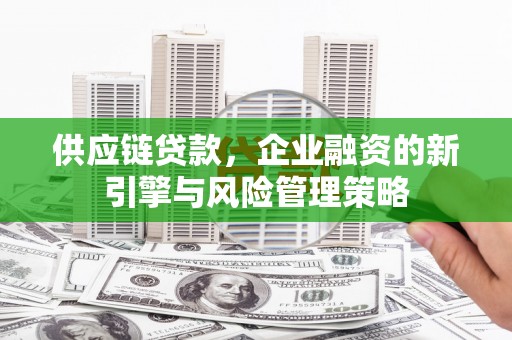 武胜供应链贷款，企业融资的新引擎与风险管理策略