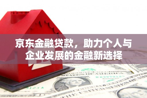 武胜京东金融贷款，助力个人与企业发展的金融新选择