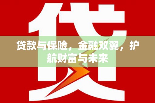 武胜贷款与保险，金融双翼，护航财富与未来