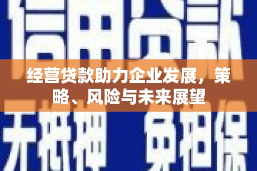 武胜经营贷款助力企业发展，策略、风险与未来展望