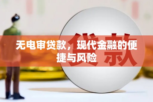 武胜无电审贷款，现代金融的便捷与风险