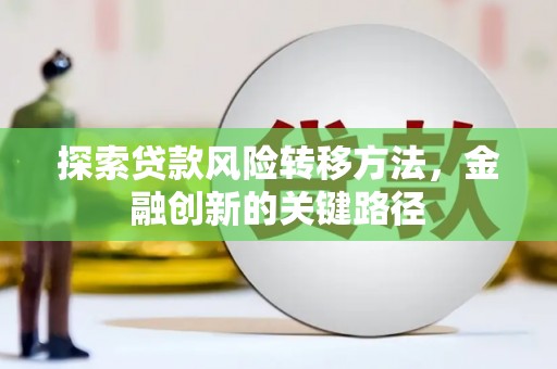 武胜探索贷款风险转移方法，金融创新的关键路径