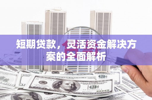 武胜短期贷款，灵活资金解决方案的全面解析