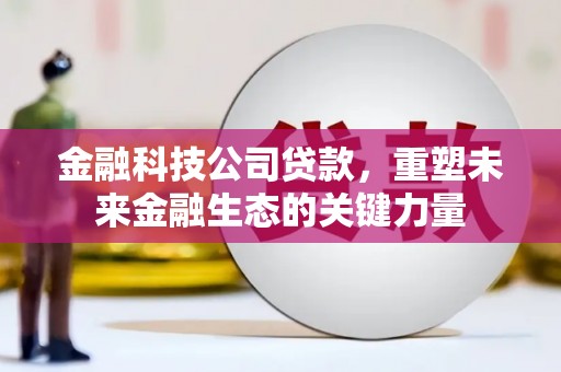 武胜金融科技公司贷款，重塑未来金融生态的关键力量