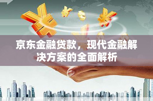 武胜京东金融贷款，现代金融解决方案的全面解析