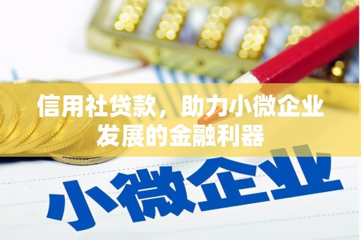武胜信用社贷款，助力小微企业发展的金融利器