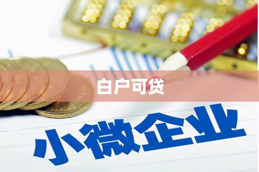 武胜白户可贷
