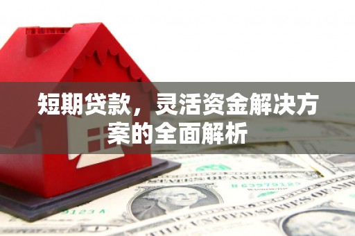 武胜短期贷款，灵活资金解决方案的全面解析