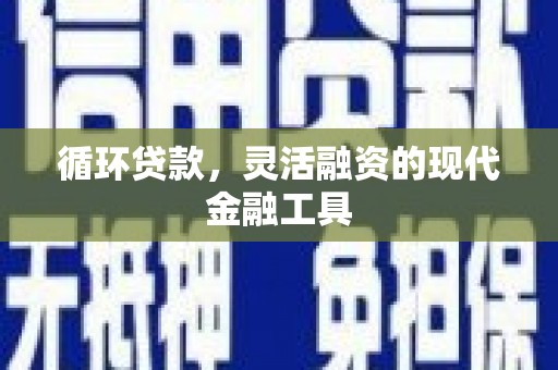 武胜循环贷款，灵活融资的现代金融工具