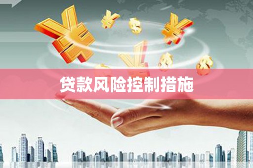 武胜贷款风险控制措施